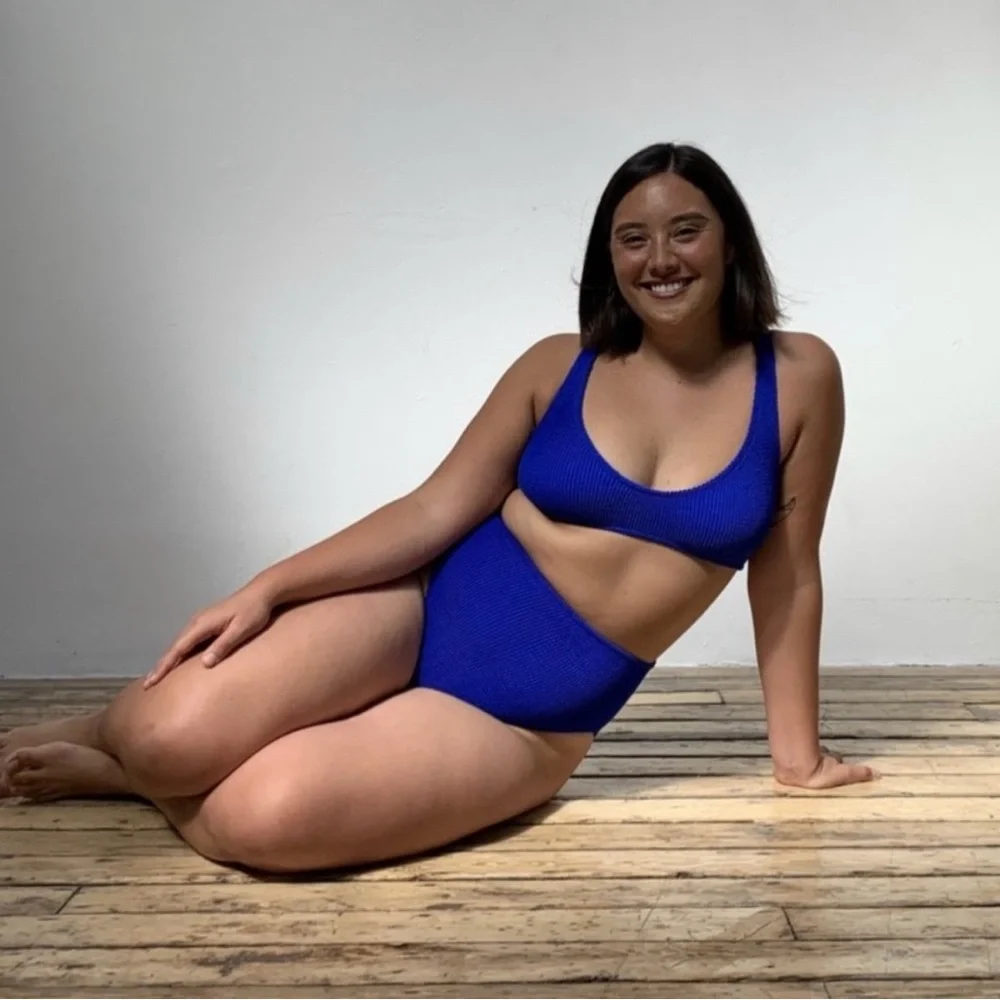 YouSwim Eva two piece bikini in cobalt blue